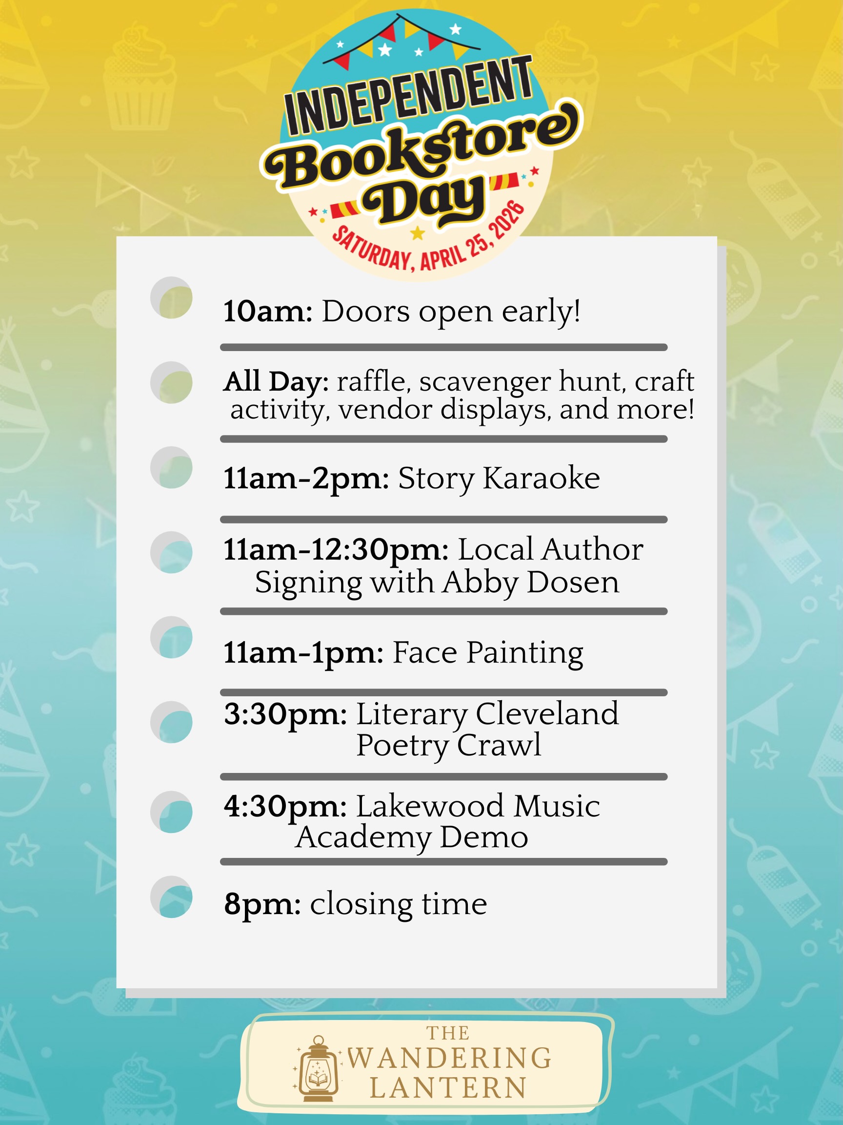 Independent Bookstore Day 2026